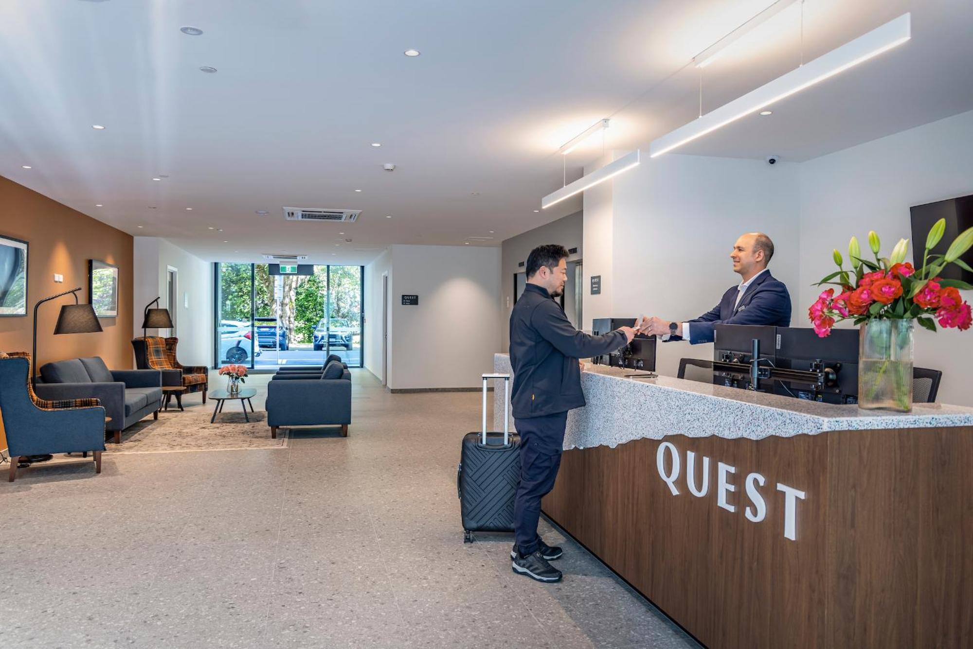 Quest On Cambridge Christchurch Exterior foto